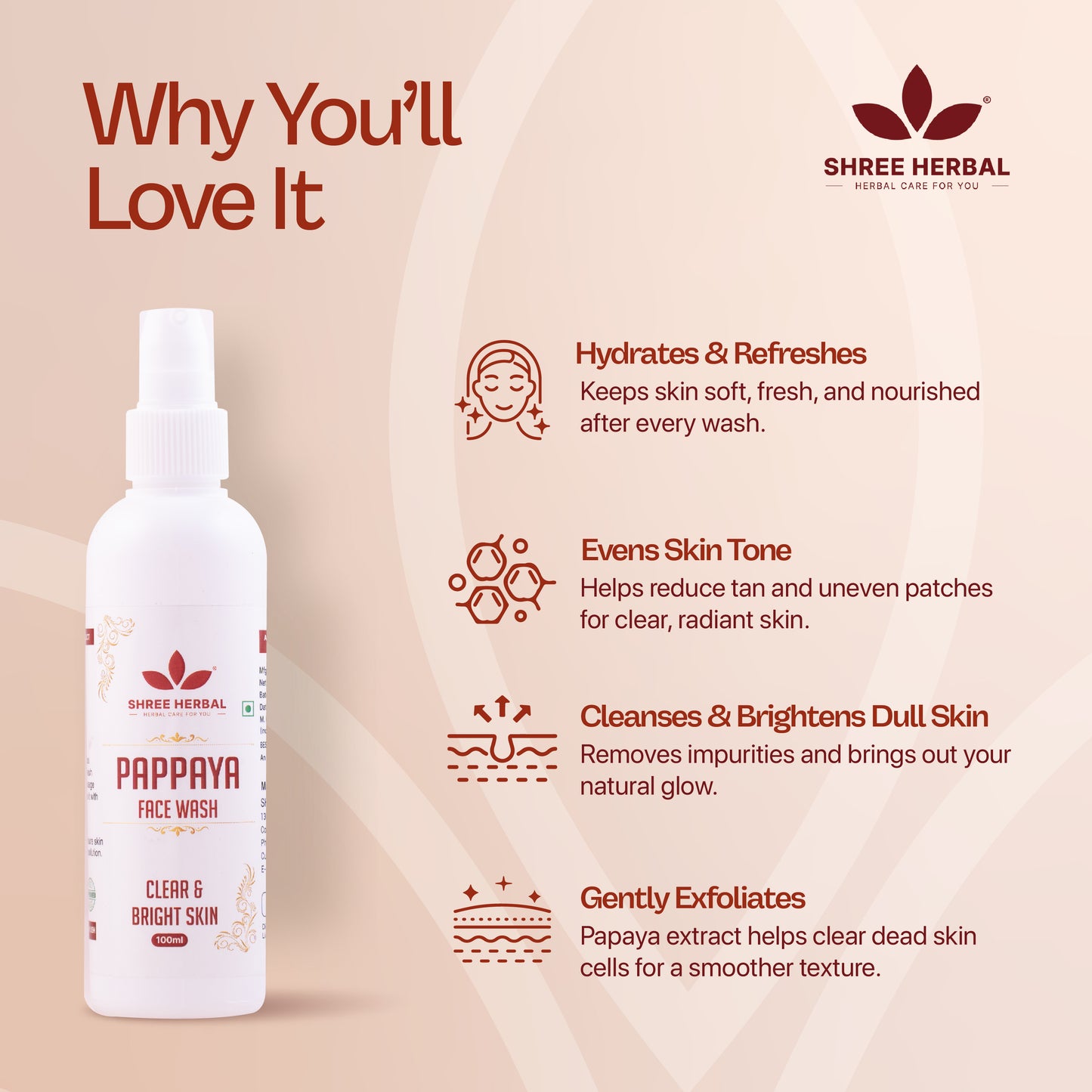 Papaya Face Wash - 100 mL