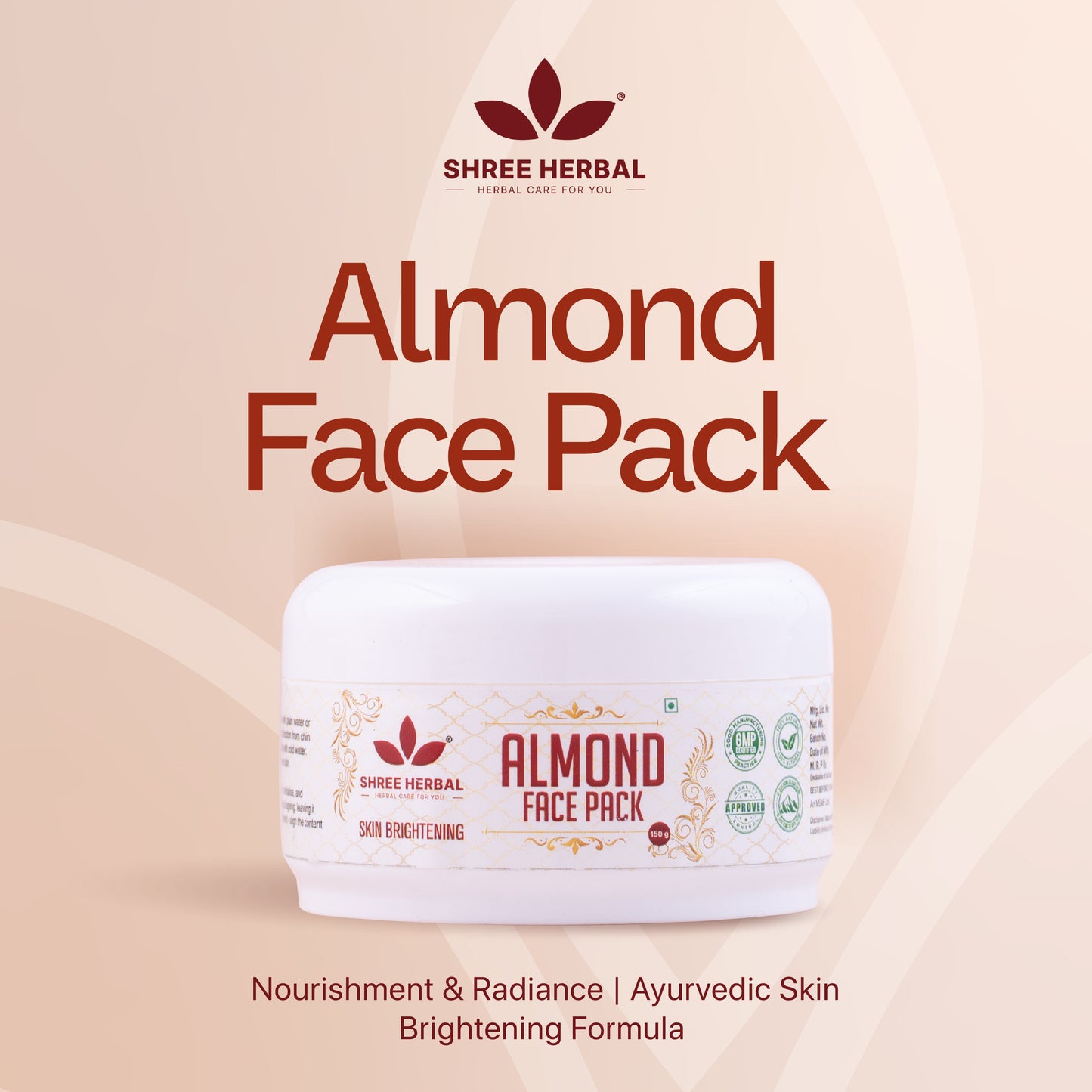 Almond Face Pack - 150g
