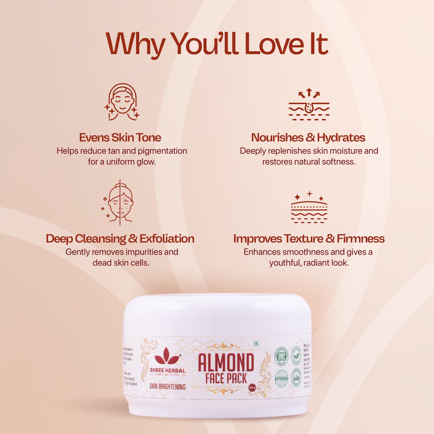 Almond Face Pack - 150g
