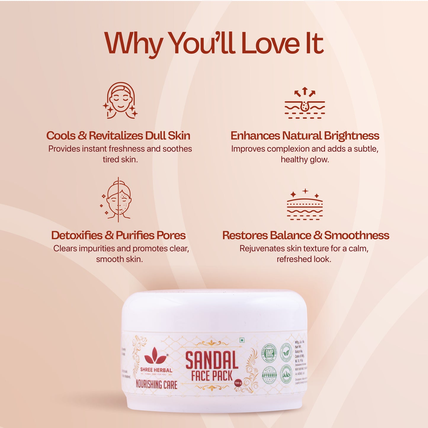 Sandal Face Pack -150g
