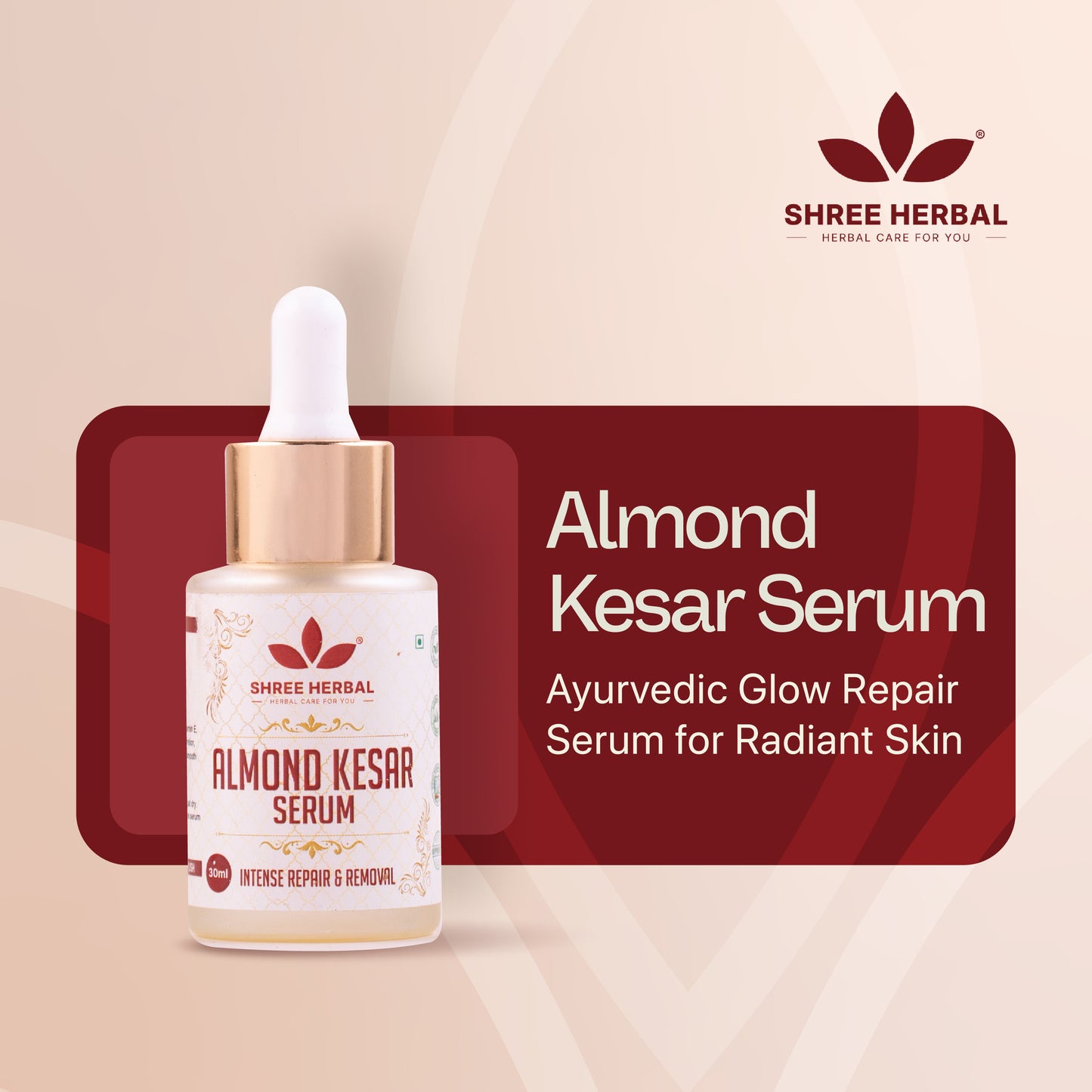 Almond Kesar Serum - 30mL