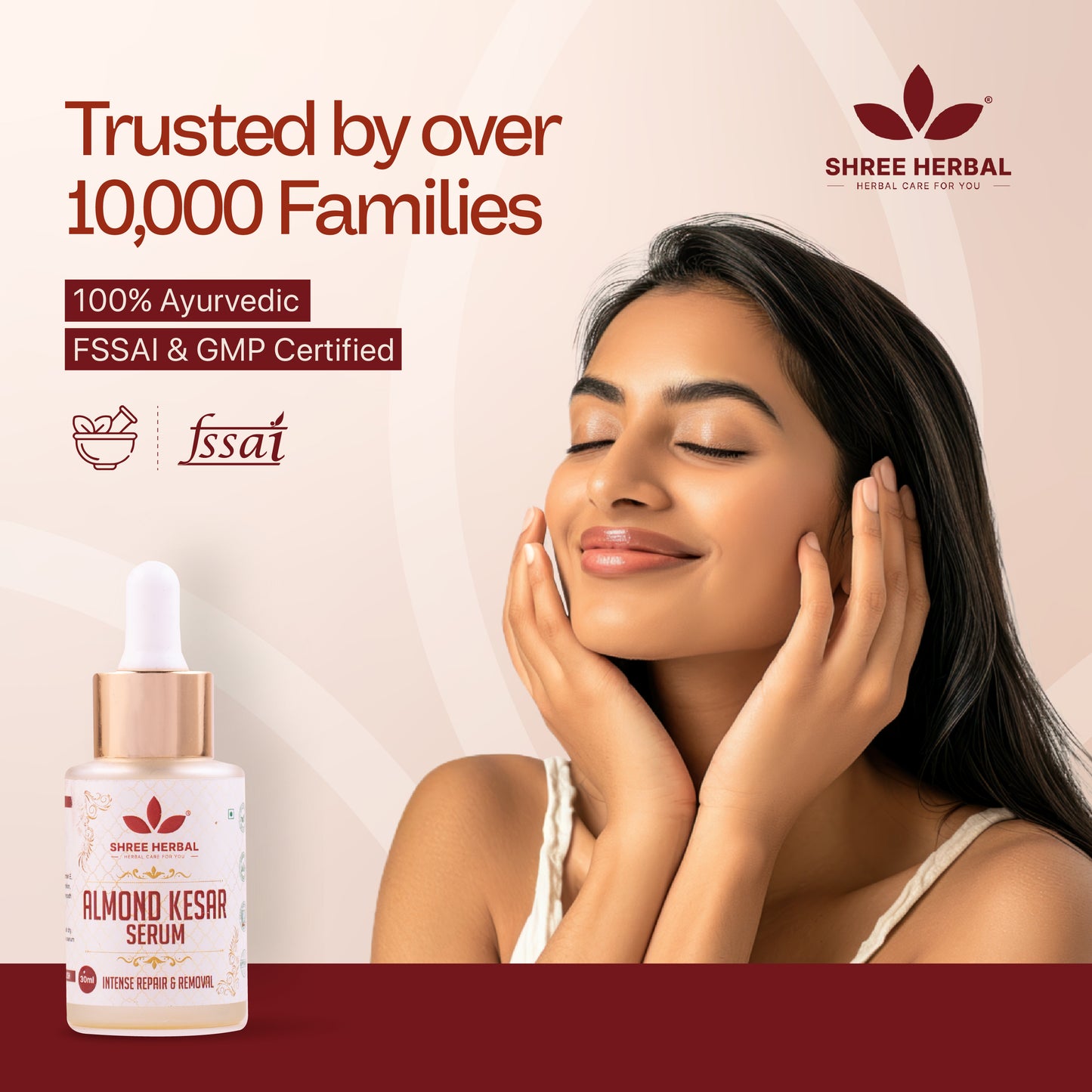 Almond Kesar Serum - 30mL