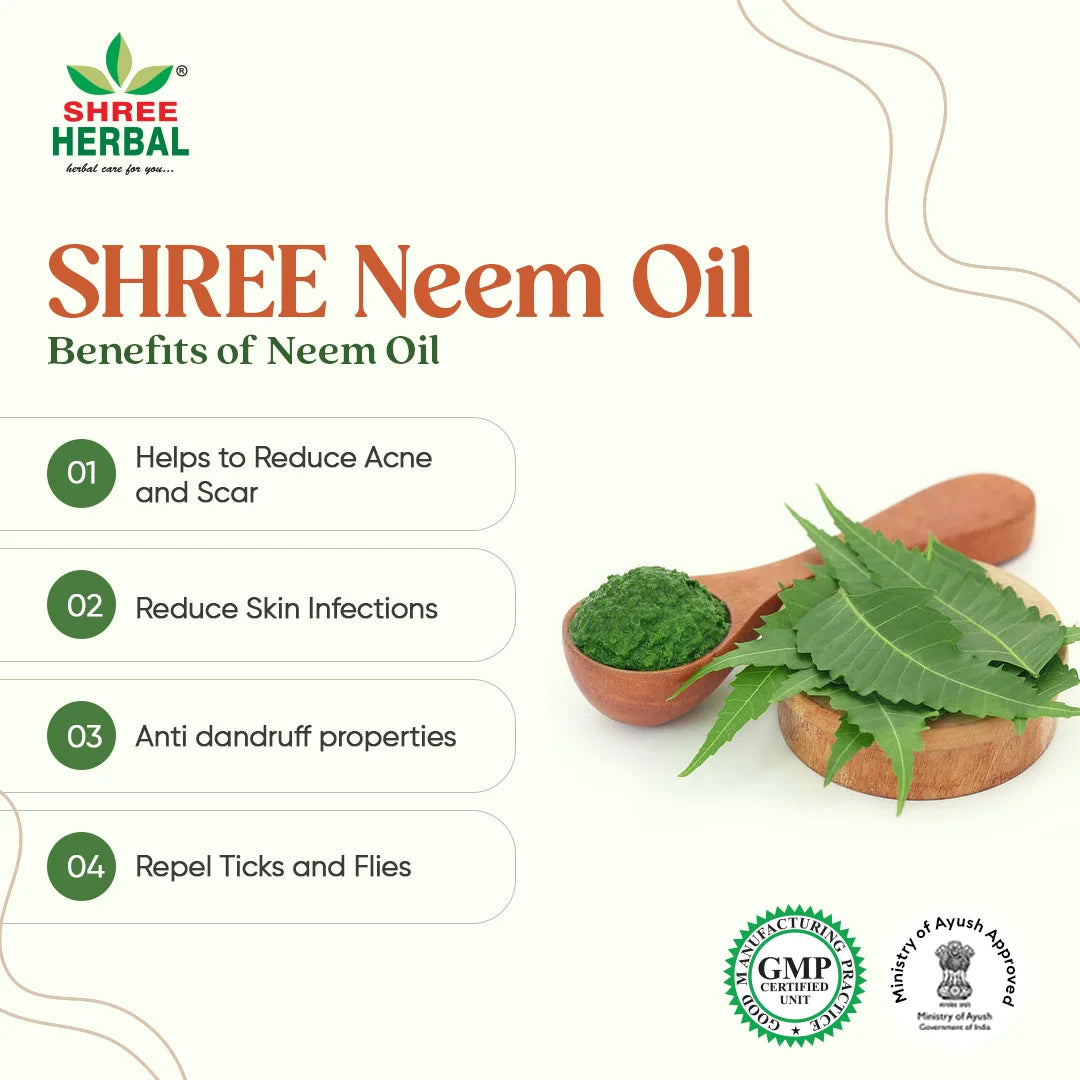 Neem Oil (Skin and Scalp Care)