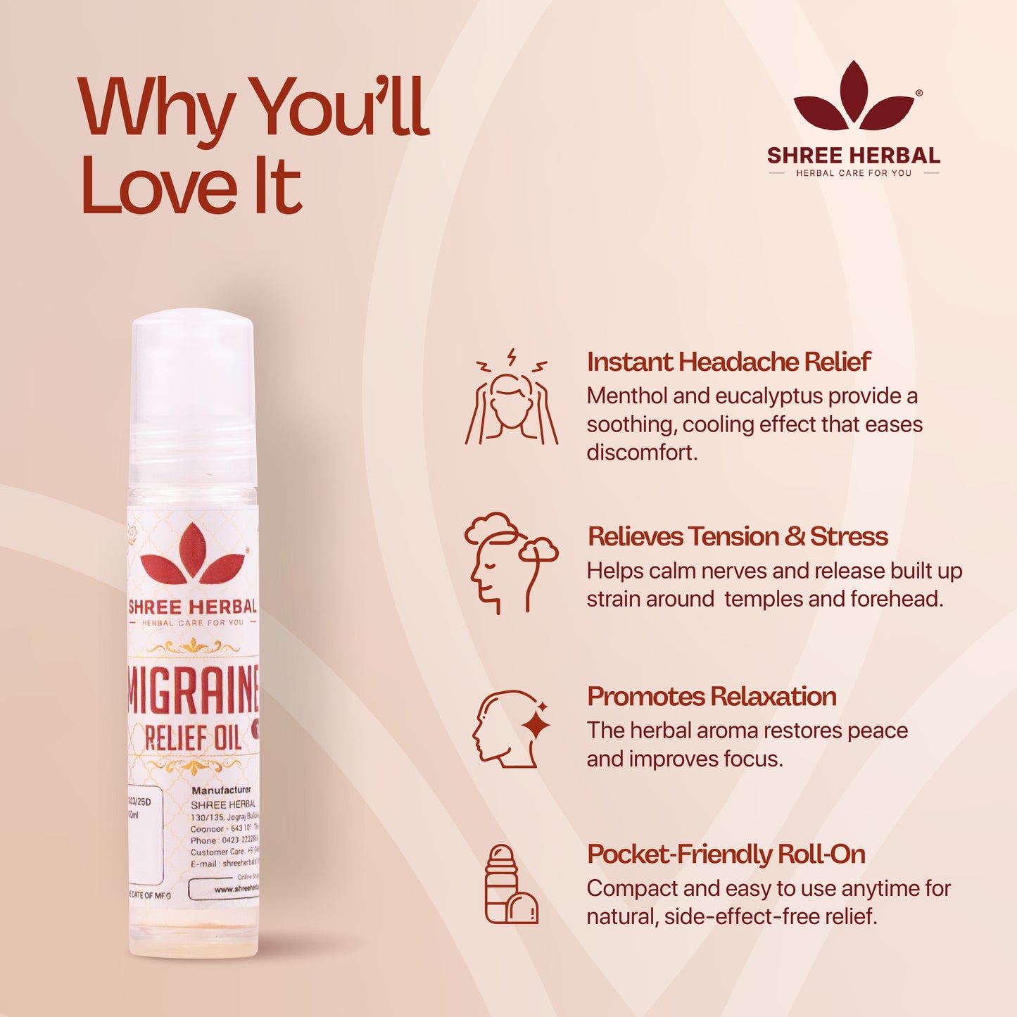 Migraine Oil - 10 mL