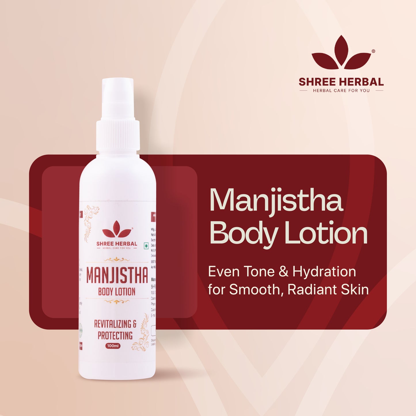 Manjistha Body Lotion - 100mL