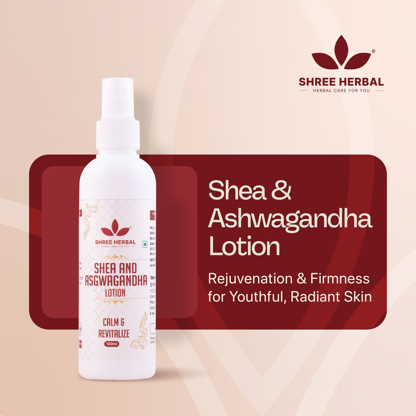 Shea Ashwagandha Lotion - 100g