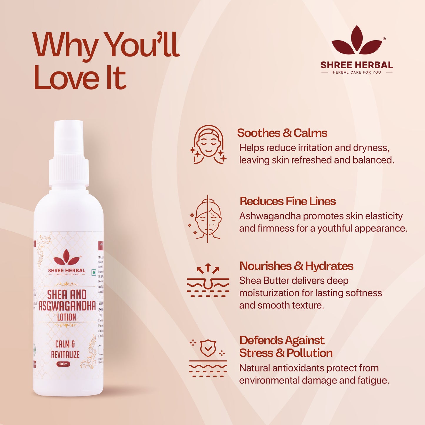 Shea Ashwagandha Lotion - 100g