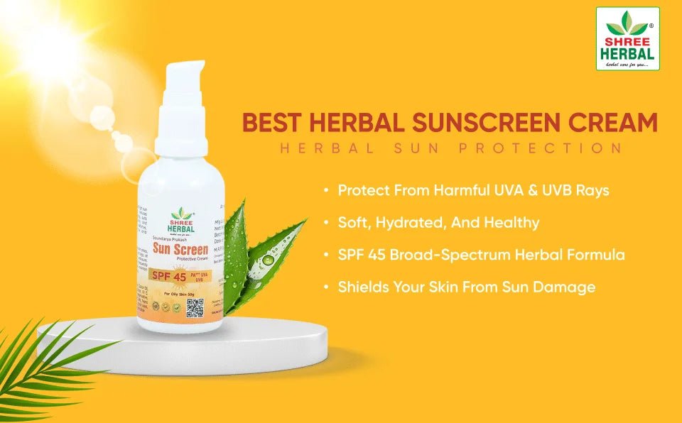 Best Herbal Sunscreen Cream in India – Protect Your Skin Naturally