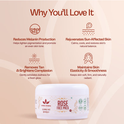 Rose Face Pack - 150g