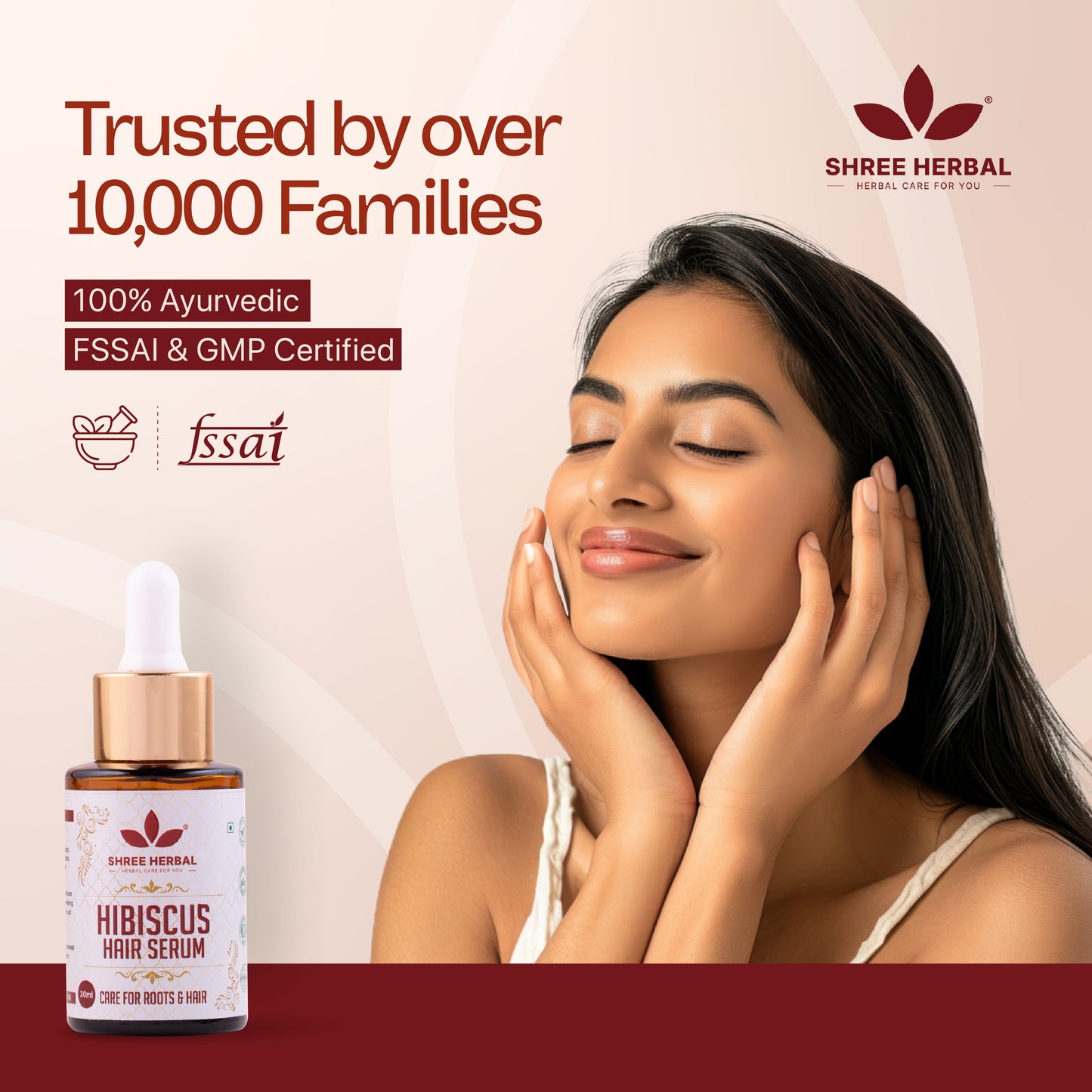 Hibiscus Hair Serum - 30mL