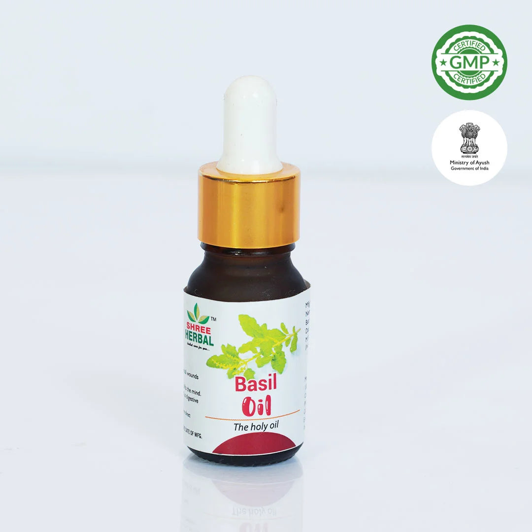 Basil Essential Oil (Respiratory and Clarity Support)