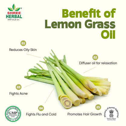 Lemongrass Essential Oil - 100mL