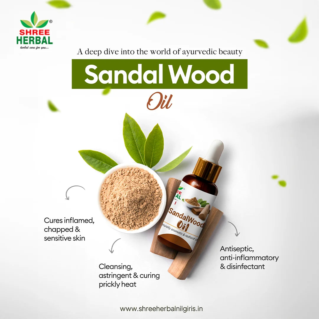Sandalwood Essential Oil (Calming and Skin Care)