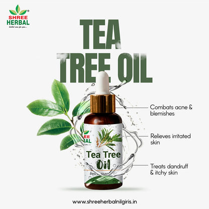 Tea Tree Essential Oil (Acne and Scalp Care)