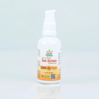 Herbal Sunscreen Cream SPF 45 - 50g