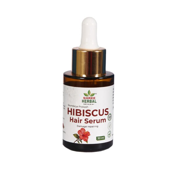 SHREE Hibiscus Hair Serum 100ml | Herbal Hair Nourishment & Frizz Control